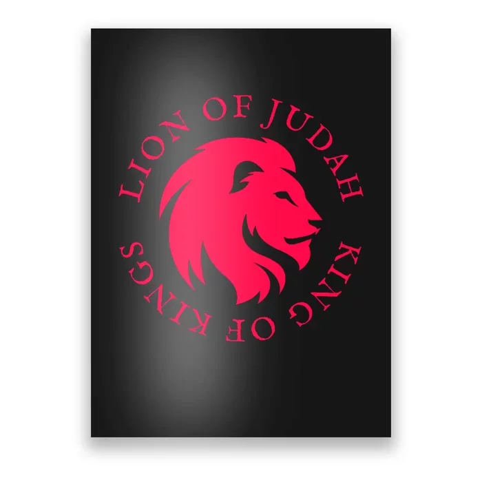 Christian Faith Lion Of Judah Gift Poster