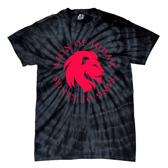 Christian Faith Lion Of Judah Gift Tie-Dye T-Shirt