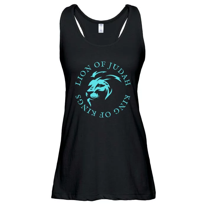 Christian Faith Lion Of Judah Gift Ladies Essential Flowy Tank