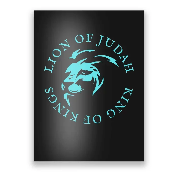 Christian Faith Lion Of Judah Gift Poster