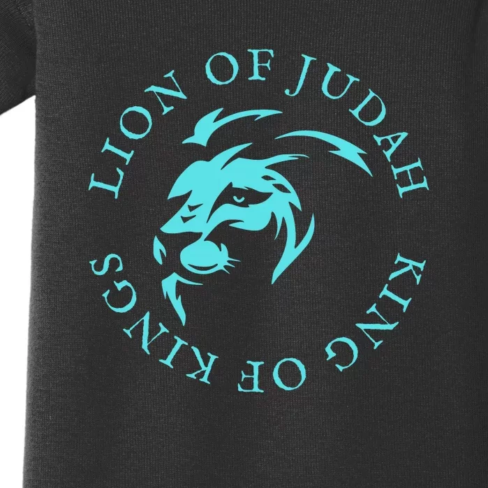 Christian Faith Lion Of Judah Gift Baby Bodysuit