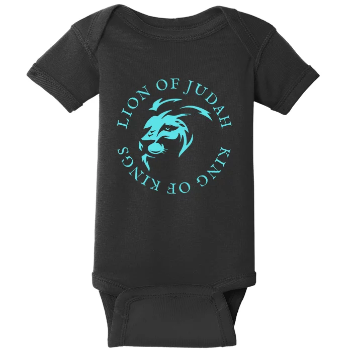 Christian Faith Lion Of Judah Gift Baby Bodysuit