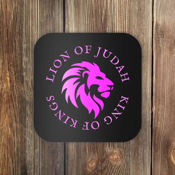 Christian Faith Lion Of Judah Gift Coaster