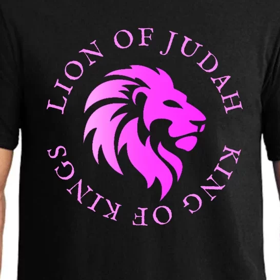 Christian Faith Lion Of Judah Gift Pajama Set