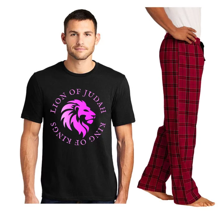 Christian Faith Lion Of Judah Gift Pajama Set