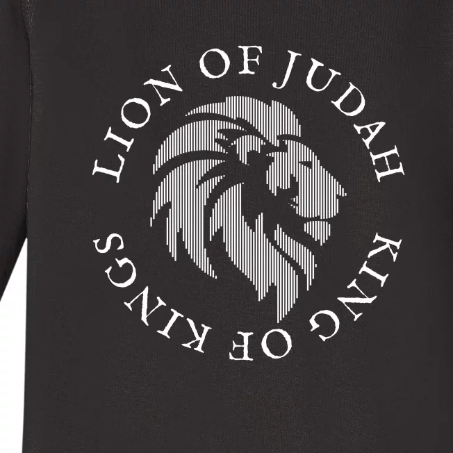 Christian Faith Lion Of Judah Gift Baby Long Sleeve Bodysuit