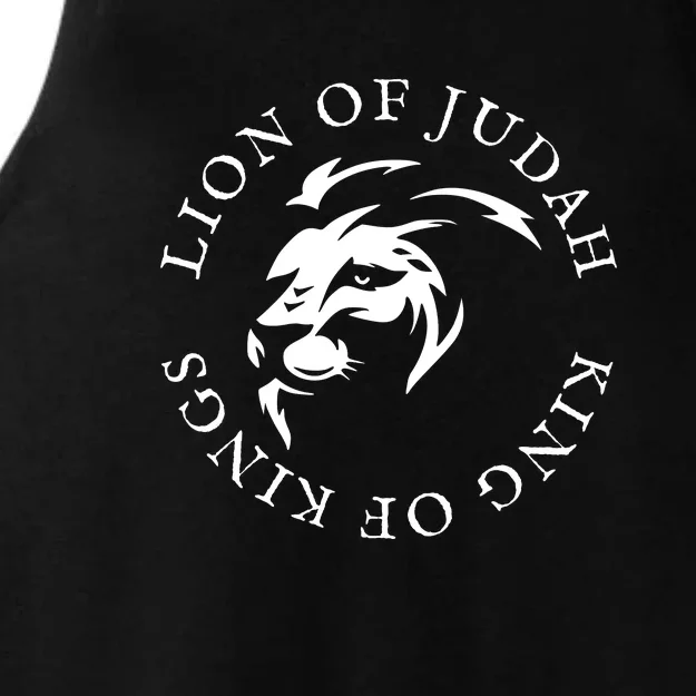 Christian Faith Lion Of Judah Gift Ladies Tri-Blend Wicking Tank