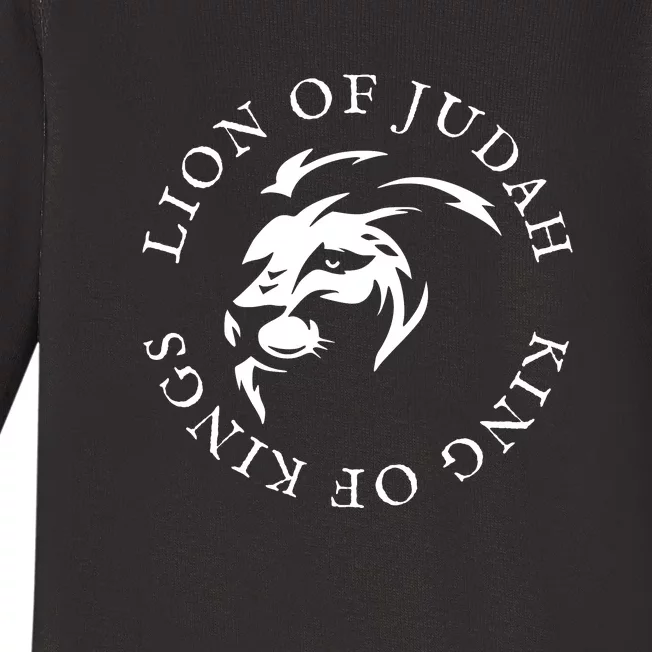 Christian Faith Lion Of Judah Gift Baby Long Sleeve Bodysuit