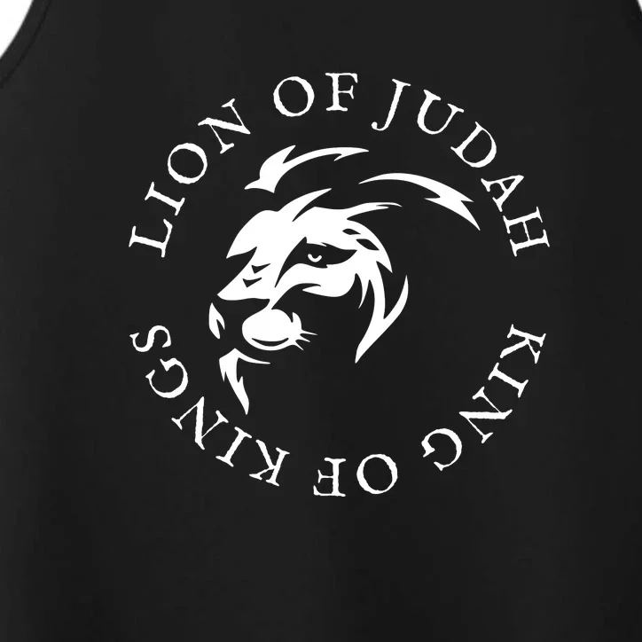 Christian Faith Lion Of Judah Gift Performance Tank