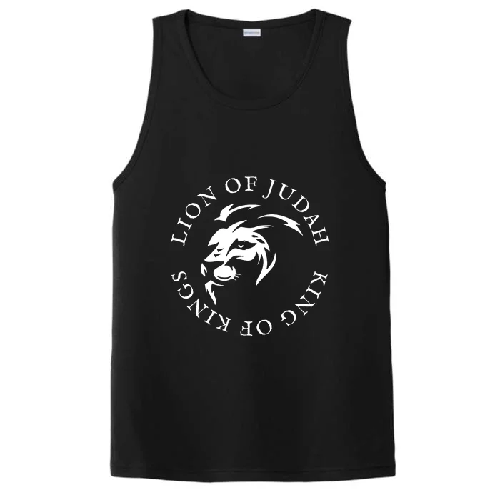 Christian Faith Lion Of Judah Gift Performance Tank