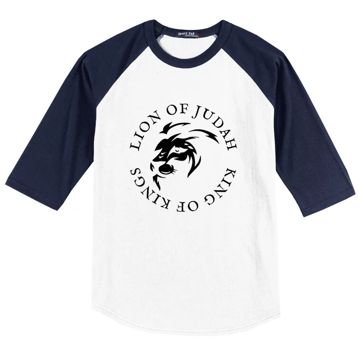 Christian Faith Lion Of Judah Gift Baseball Sleeve Shirt