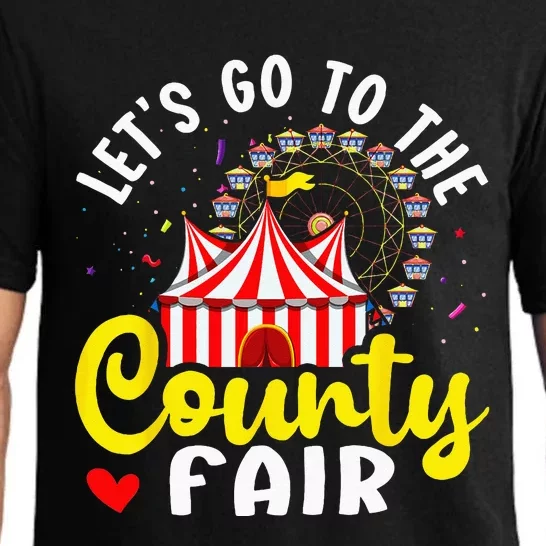 County Fair Lets Go To The County Fair Pajama Set