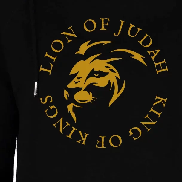 Christian Faith Lion Of Judah Gift Womens Funnel Neck Pullover Hood