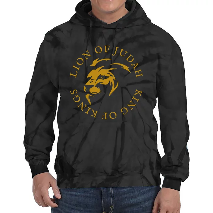 Christian Faith Lion Of Judah Gift Tie Dye Hoodie