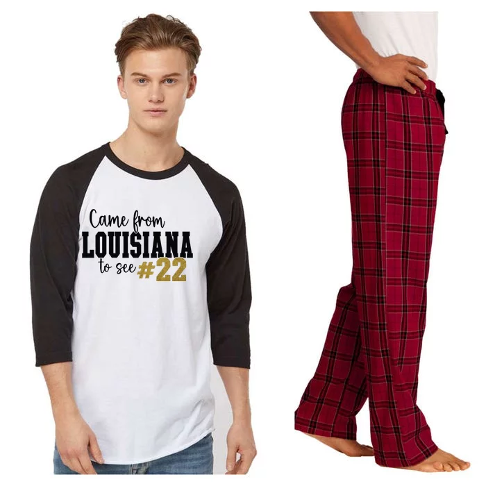 Came From Louisiana To See 22 Raglan Sleeve Pajama Set