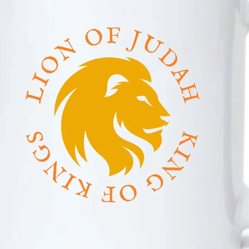 Christian Faith Lion Of Judah Gift Black Color Changing Mug