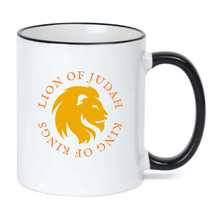 Christian Faith Lion Of Judah Gift Black Color Changing Mug