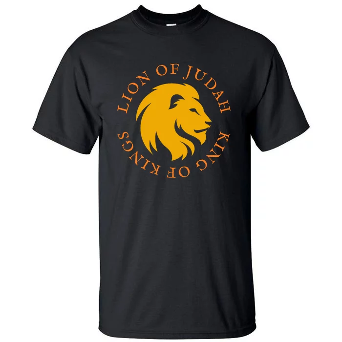 Christian Faith Lion Of Judah Gift Tall T-Shirt