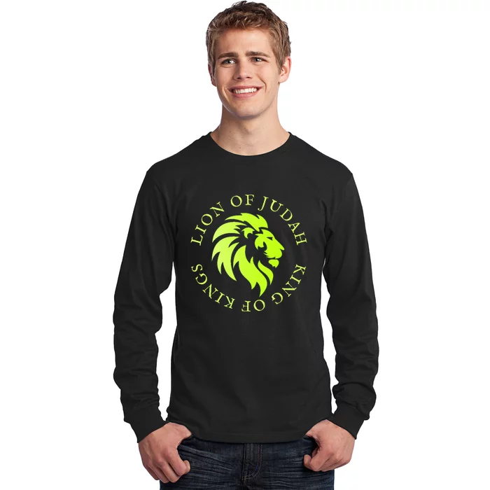 Christian Faith Lion Of Judah Gift Long Sleeve Shirt