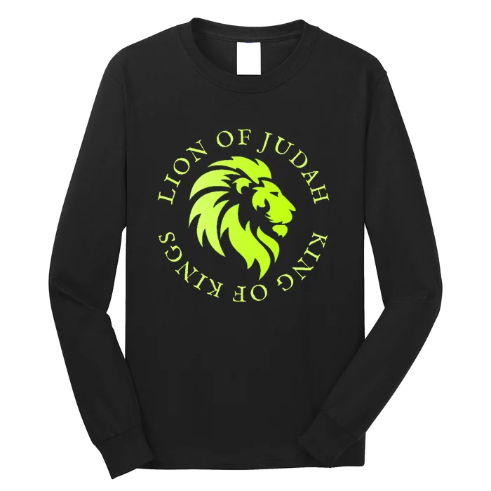 Christian Faith Lion Of Judah Gift Long Sleeve Shirt