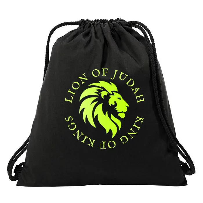 Christian Faith Lion Of Judah Gift Drawstring Bag