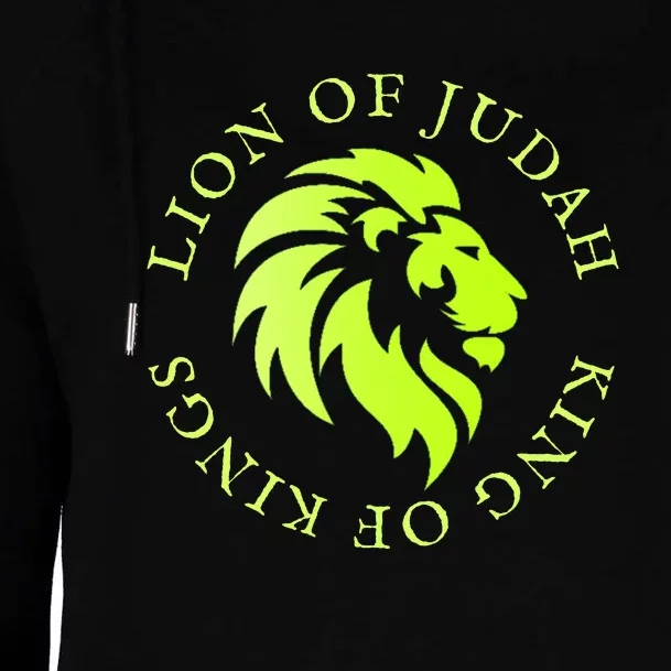 Christian Faith Lion Of Judah Gift Womens Funnel Neck Pullover Hood