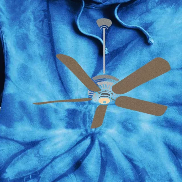 Ceiling Fan Lazy DIY Halloween Costume Funny Easy Tie Dye Hoodie