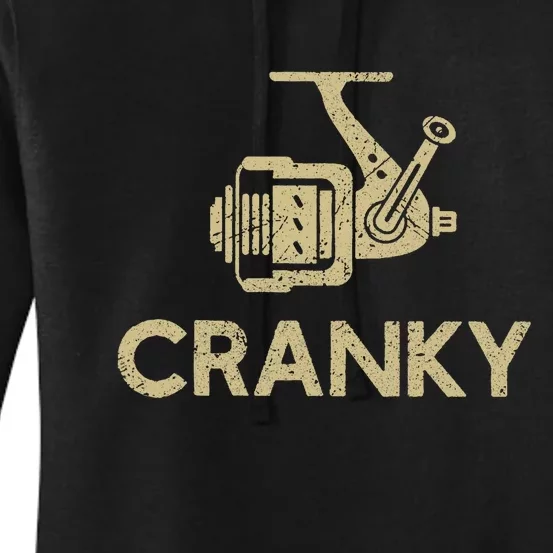 Crankbait Fishing Lure Cranky Funny Gift Ideas For Fishing Women's Pullover Hoodie