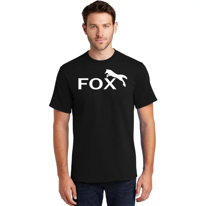 Cute Fox Logo Tall T-Shirt