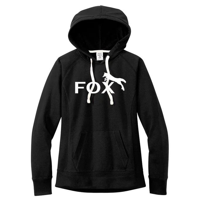 Cute Fox Logo Women's Fleece Hoodie