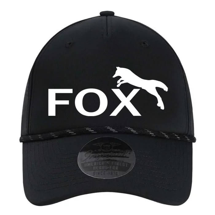 Cute Fox Logo Performance The Dyno Cap