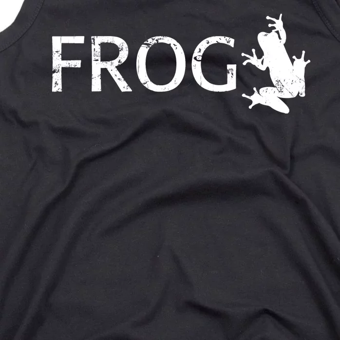 Cute Frog Logo Tank Top