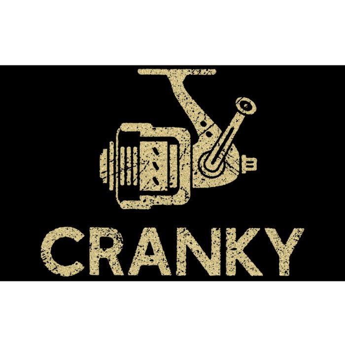 Crankbait Fishing Lure Cranky Bumper Sticker