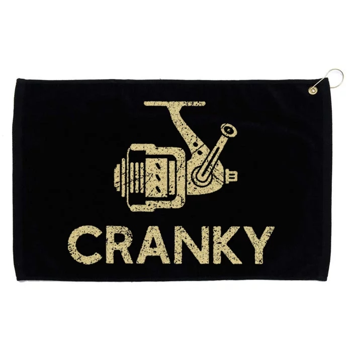 Crankbait Fishing Lure Cranky Grommeted Golf Towel