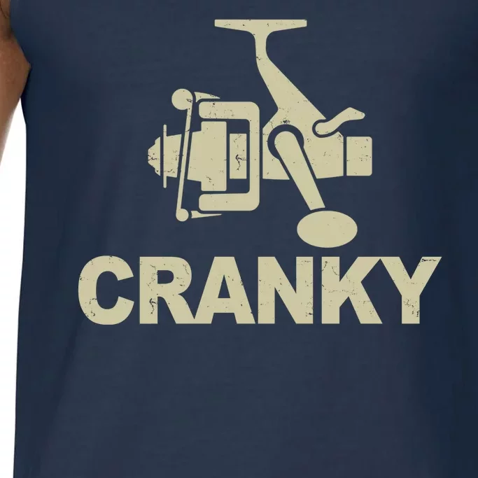 Crankbait Fishing Lure Cranky Funny Fishing Gift Comfort Colors® Tank Top