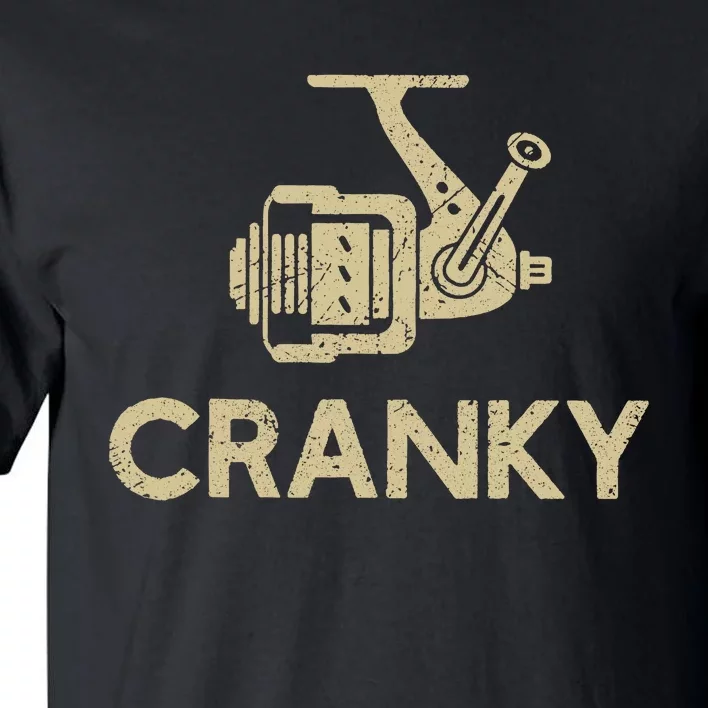 Crankbait Fishing Lure Cranky Funny Gift Ideas For Fishing Tall T-Shirt