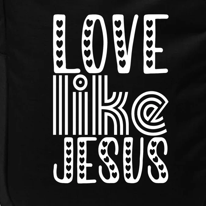 Christian Faith Love Like Jesus Gift Impact Tech Backpack