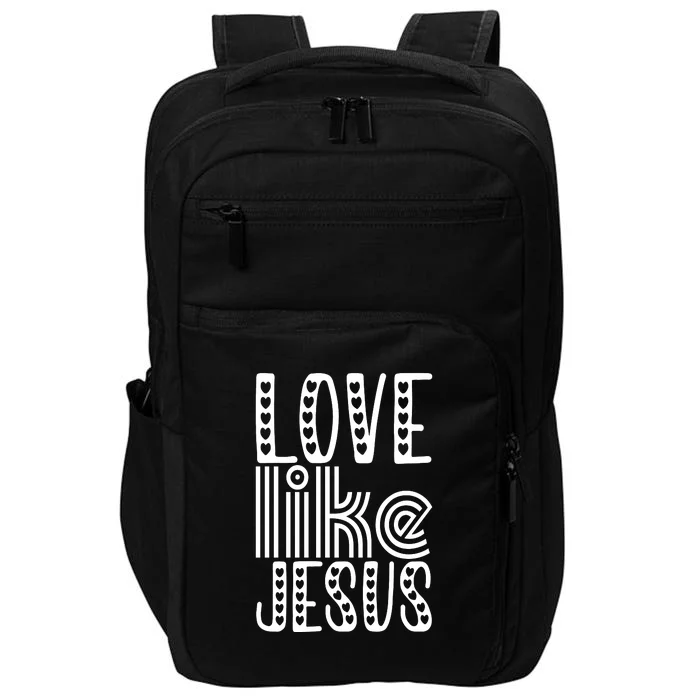 Christian Faith Love Like Jesus Gift Impact Tech Backpack