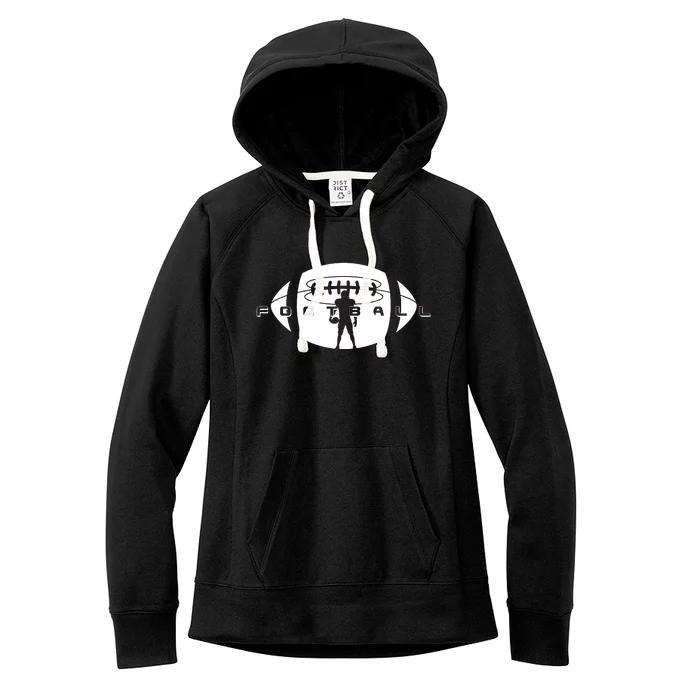 Cool Football Logo Sports Fan Women's Fleece Hoodie