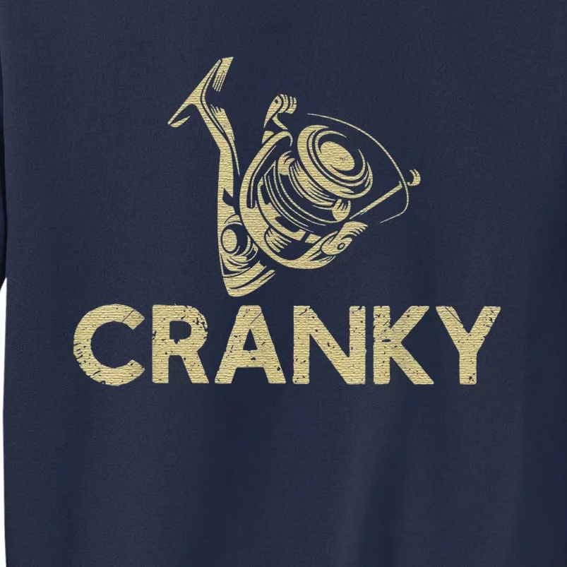 Crankbait Fishing Lure Cranky Funny Gift Ideas For Fishing Sweatshirt