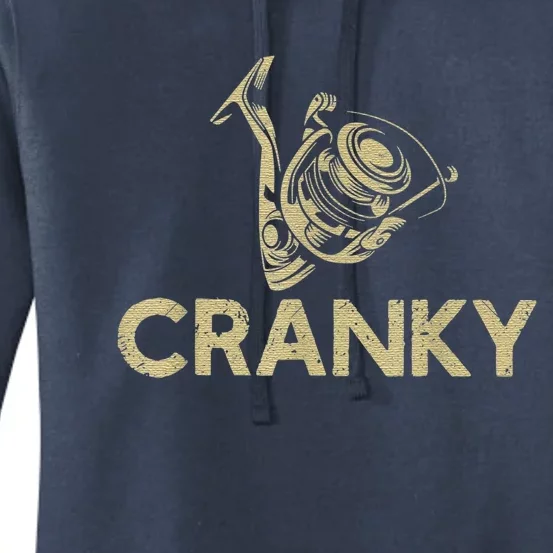 Crankbait Fishing Lure Cranky Funny Gift Ideas For Fishing Women's Pullover Hoodie