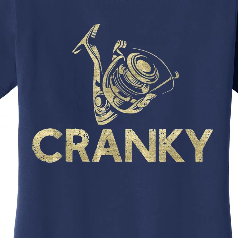 Crankbait Fishing Lure Cranky Funny Gift Ideas For Fishing Women's T-Shirt