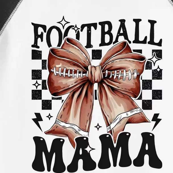 Coquette Football Mama Mom Mother Toddler Fine Jersey T-Shirt