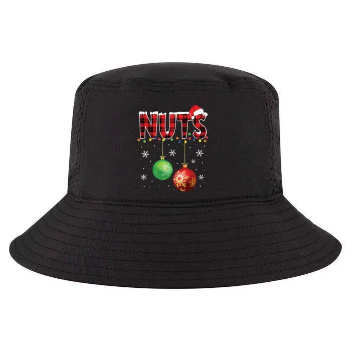 Chestnuts Funny Matching Couples Christmas Lights Nuts Cool Comfort Performance Bucket Hat