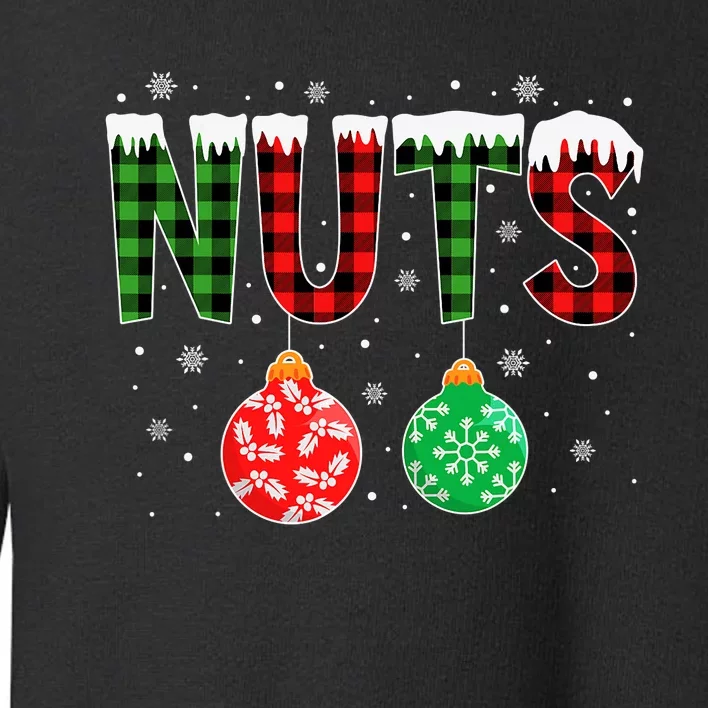 ChestNuts Funny Matching Chestnuts Christmas Couples Nuts Toddler Sweatshirt