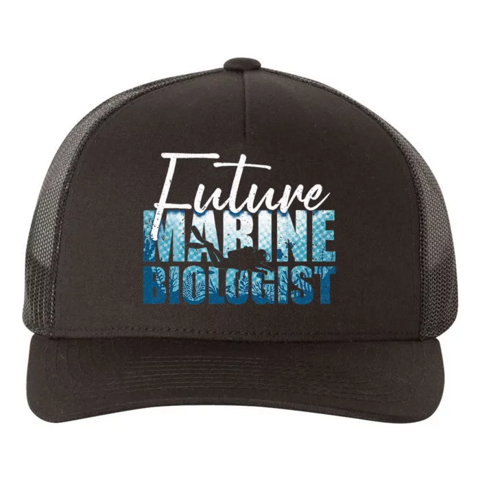 Cool Future Marine Biologist For Wo Marine Biology Yupoong Adult 5-Panel Trucker Hat