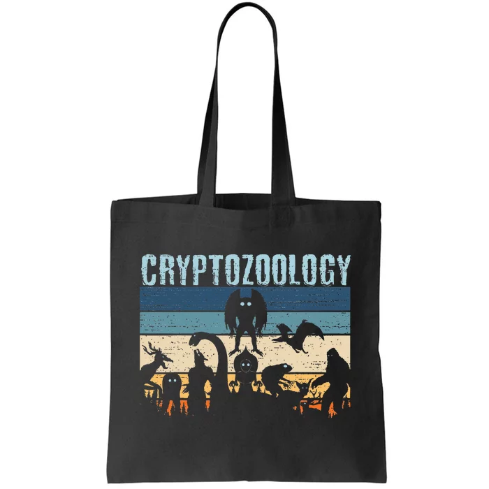 Cryptid Fantasy Monsters Mythical Creatures! Cryptozoology Tote Bag