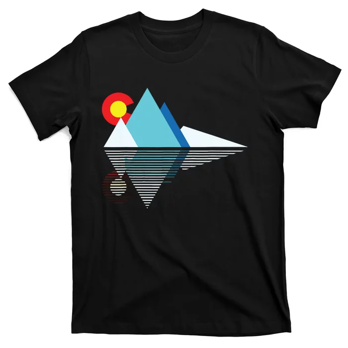 Colorado Flag Mountain T-Shirt