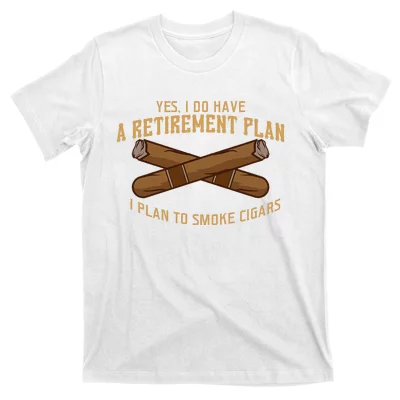 Old Man Who Smokes Cigars Cigar T-shirt Cool T-shirt 