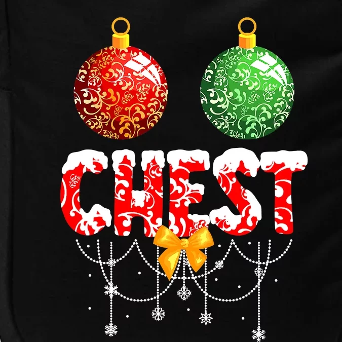 Chestnuts Funny Matching Couples Christmas Lights Chest Nuts Impact Tech Backpack